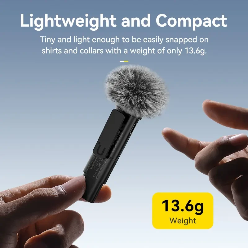 Ulanzi WM-10 Wireless Clip-on Microphone for Type-c Mobile - Image 8