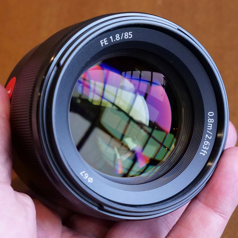 Sony 85mm f1.8 Lens