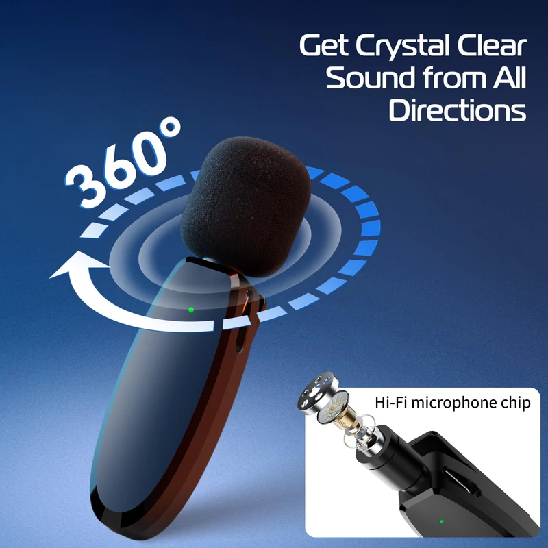 ULANZI V6 WIRELESS MICROPHONE