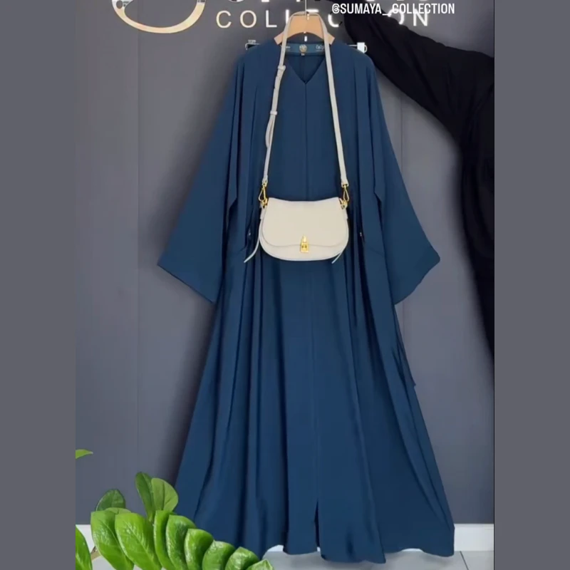 Butterfly Abaya(Deep Green)