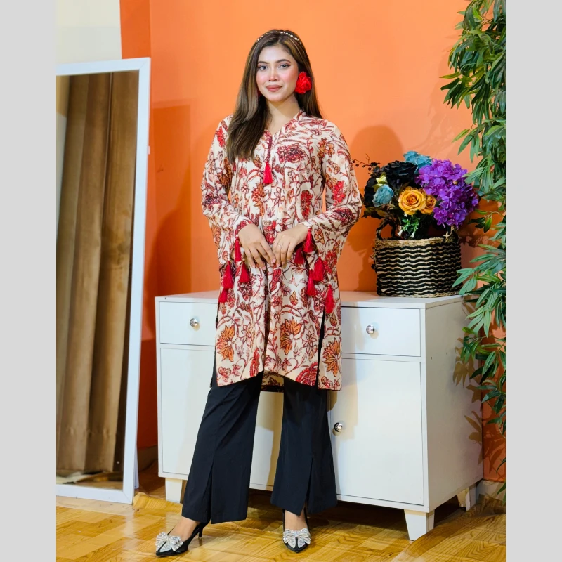 Printed Kamiz Set - Image 4