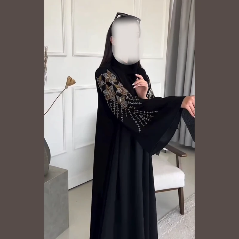 Classy Emboidary Abaya - Image 5