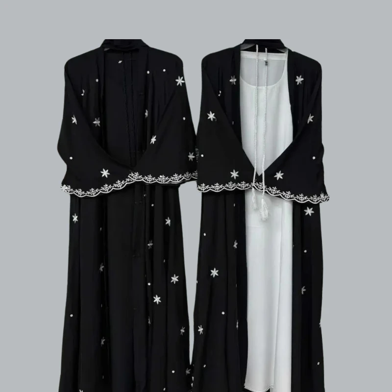 Emboidery Koti Abaya