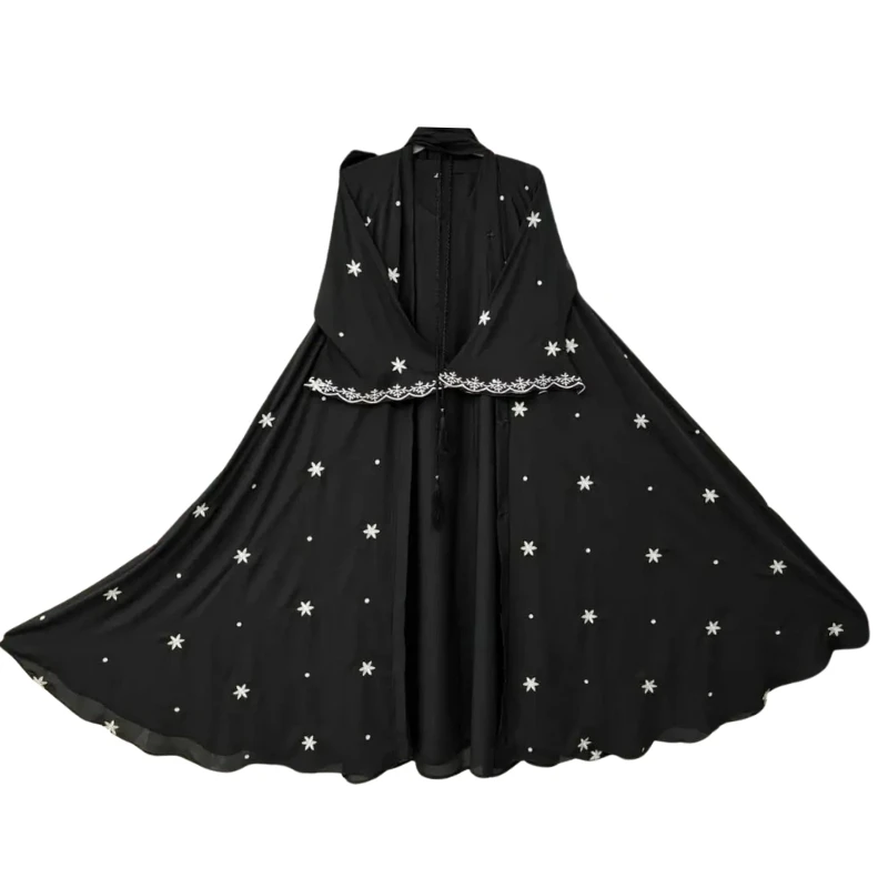 Emboidery Koti Abaya - Image 4