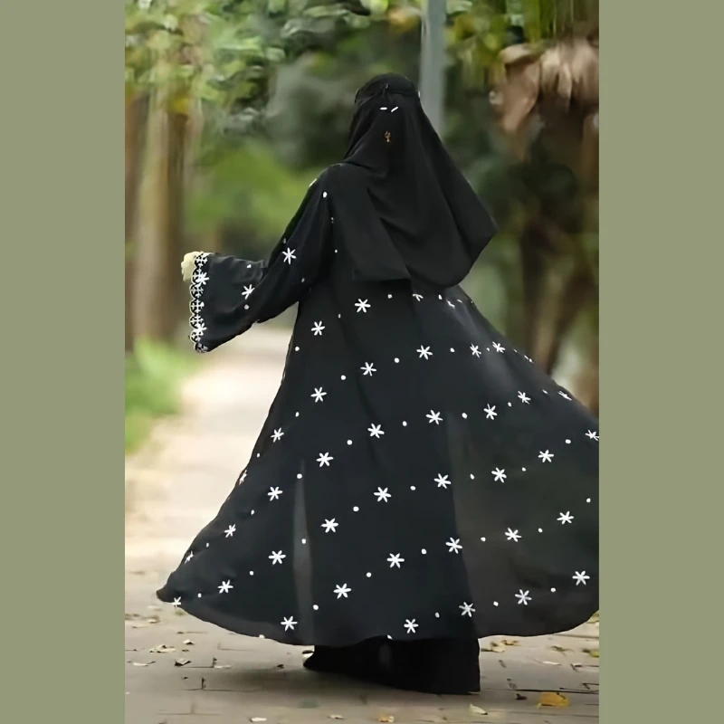 Emboidery Koti Abaya - Image 7