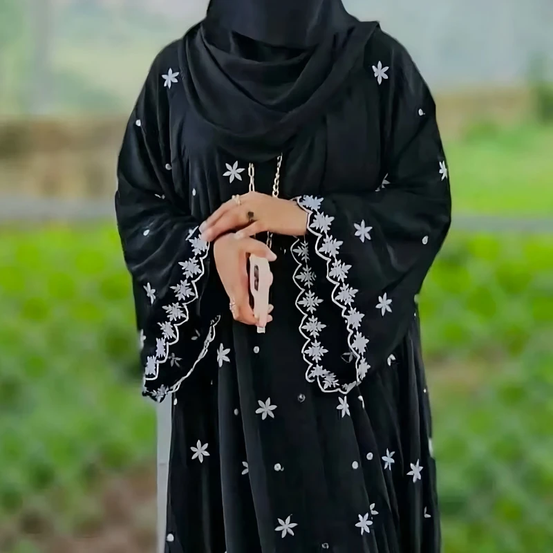 Emboidery Koti Abaya - Image 8