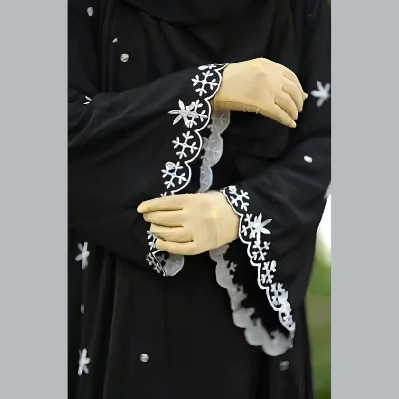 Emboidery Koti Abaya - Image 3