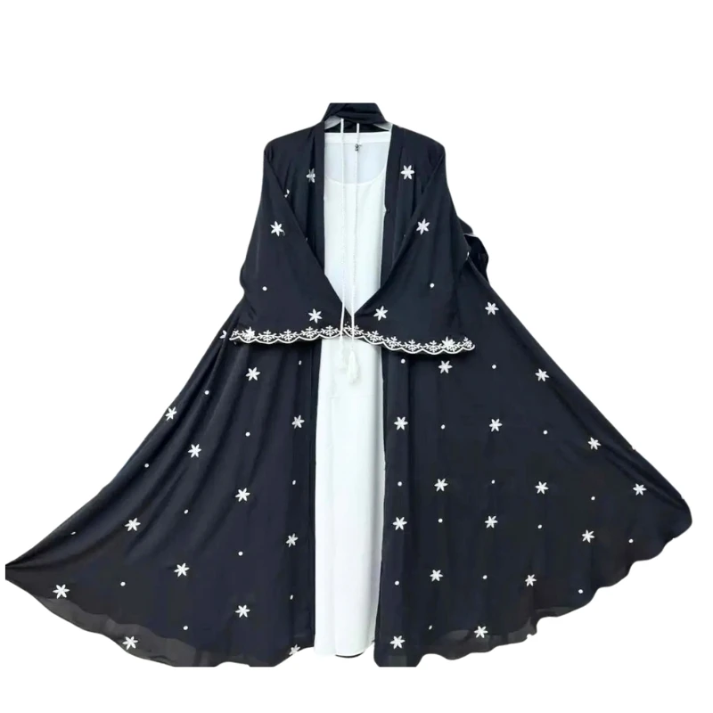 Emboidery Koti Abaya - Image 5