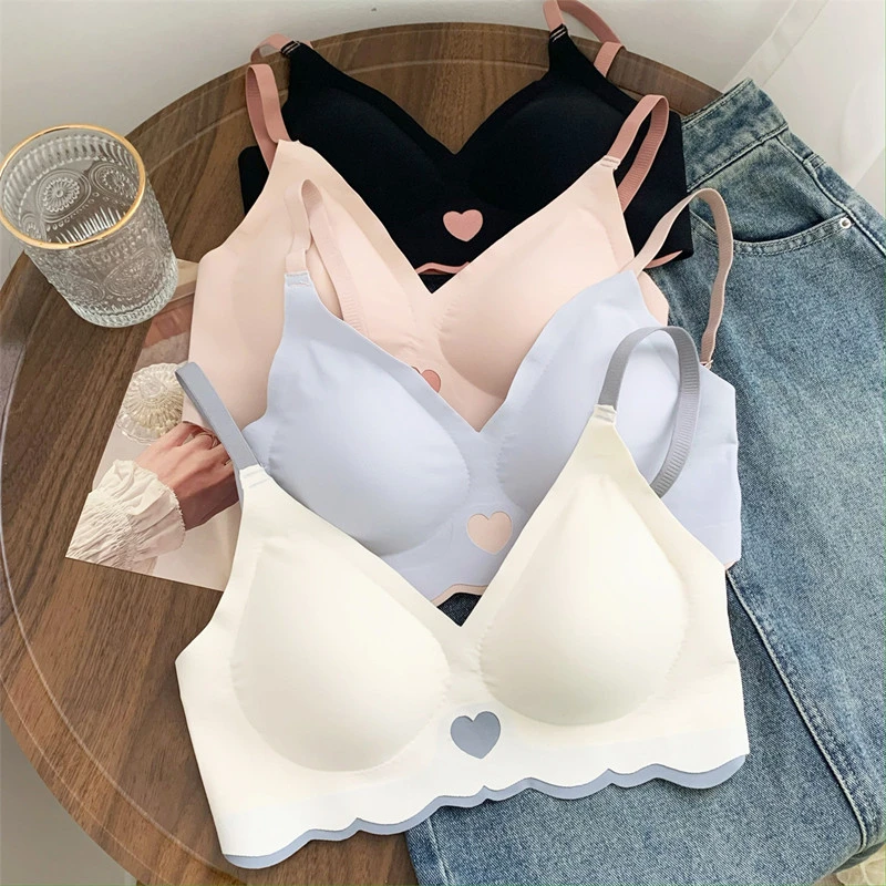 Seamless Push-Up Bra for Women – Wire-Free, Deep V-Neck, Invisible Bralette - Image 5