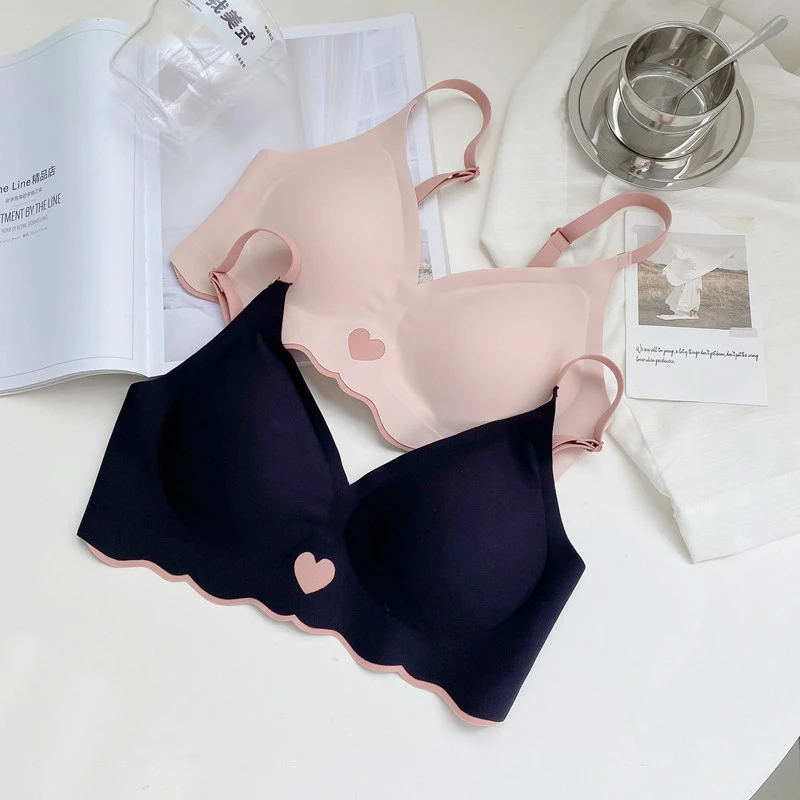 Seamless Push-Up Bra for Women – Wire-Free, Deep V-Neck, Invisible Bralette - Image 6