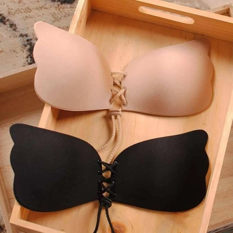 Invisible Strapless Adhesive Stick Bra – Sexy Backless Push-Up Bralette