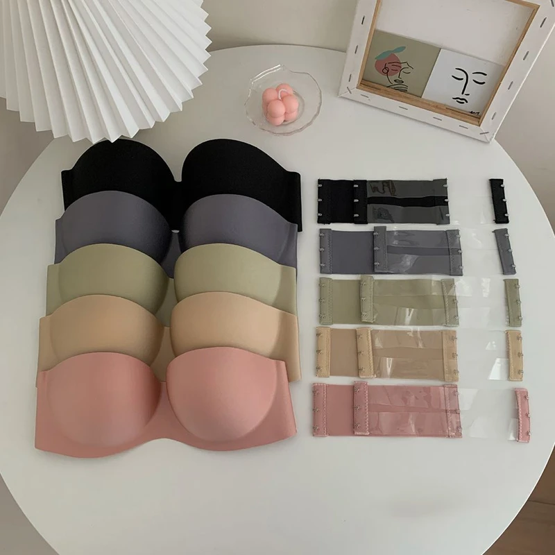 Top Half Cup Invisible Bra | Beauty Back | Strapless Bralette