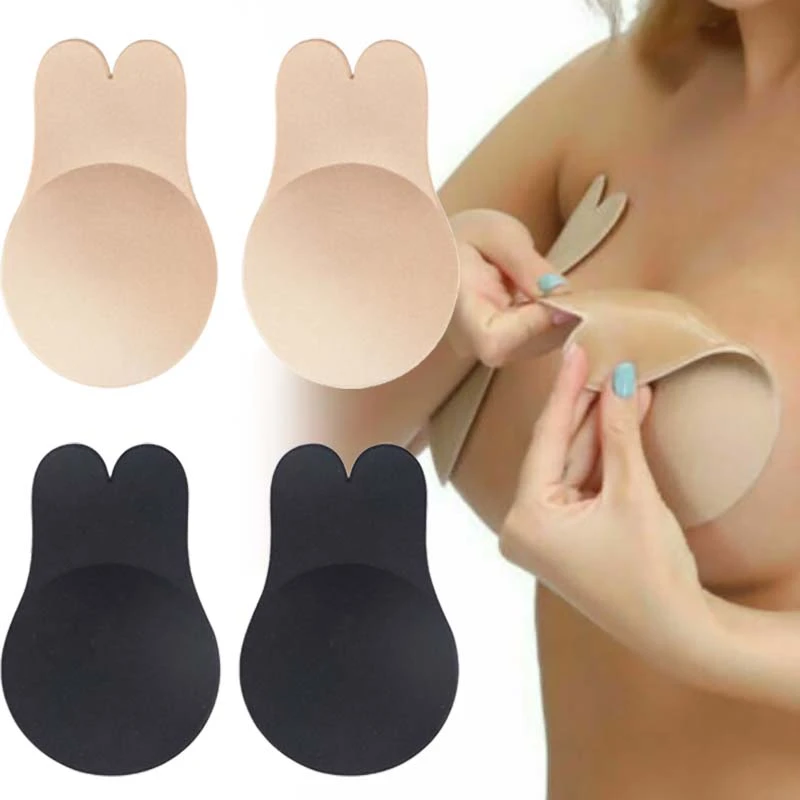 Women Push Up Bra | Self Adhesive Strapless Invisible Bra | Reusable Breast Lift Tape - Image 7