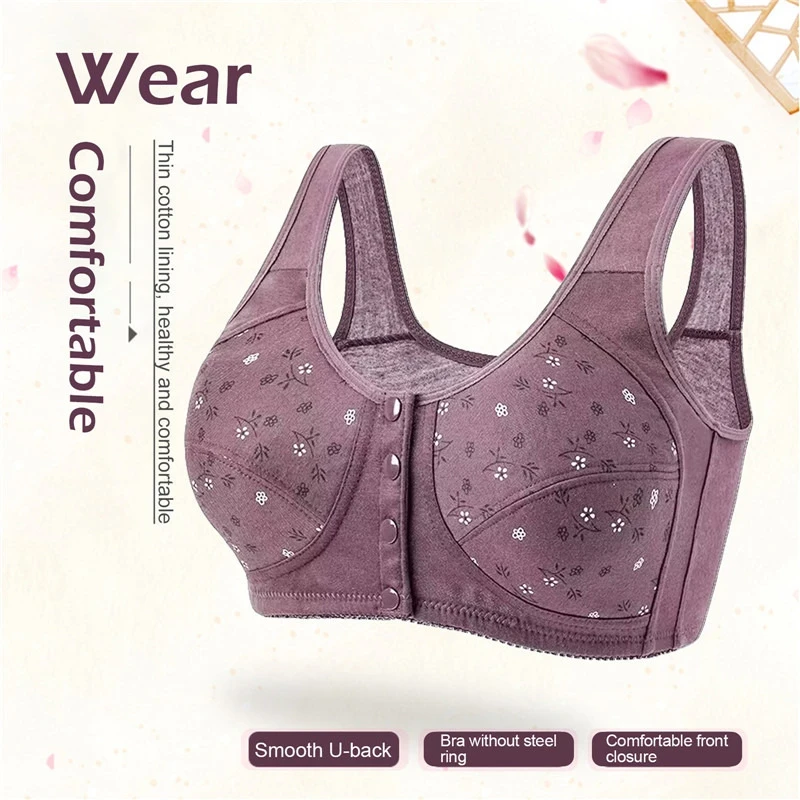 3-Piece Combo Pack Cool Summer Cotton Push-Up Lace Bra