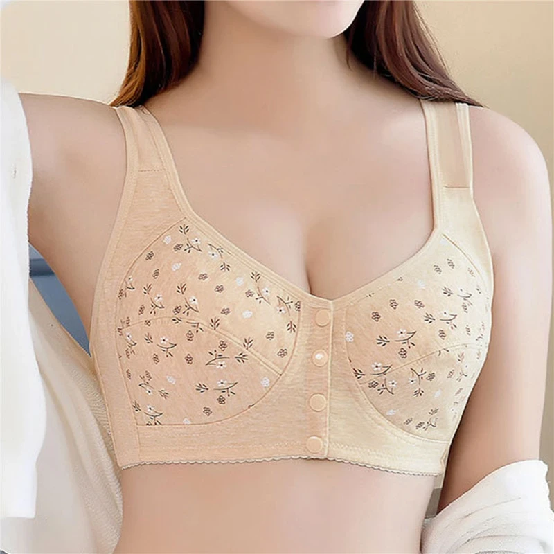 3-Piece Combo Pack Cool Summer Cotton Push-Up Lace Bra