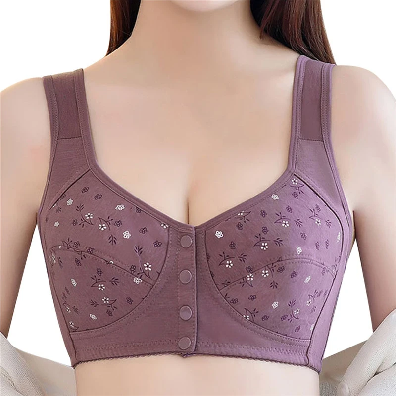 3-Piece Combo Pack Cool Summer Cotton Push-Up Lace Bra - Image 4