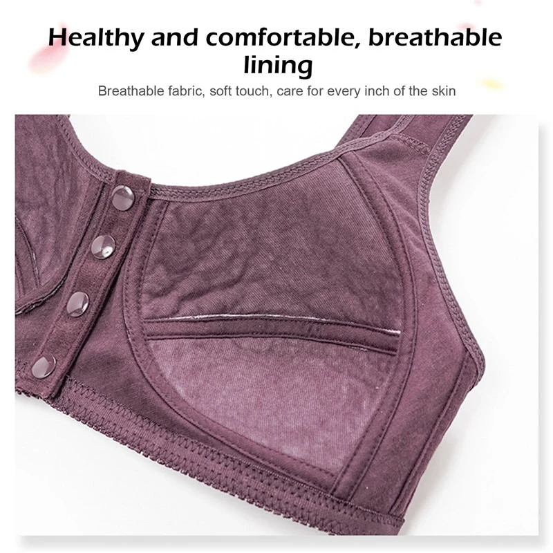 3-Piece Combo Pack Cool Summer Cotton Push-Up Lace Bra - Image 7