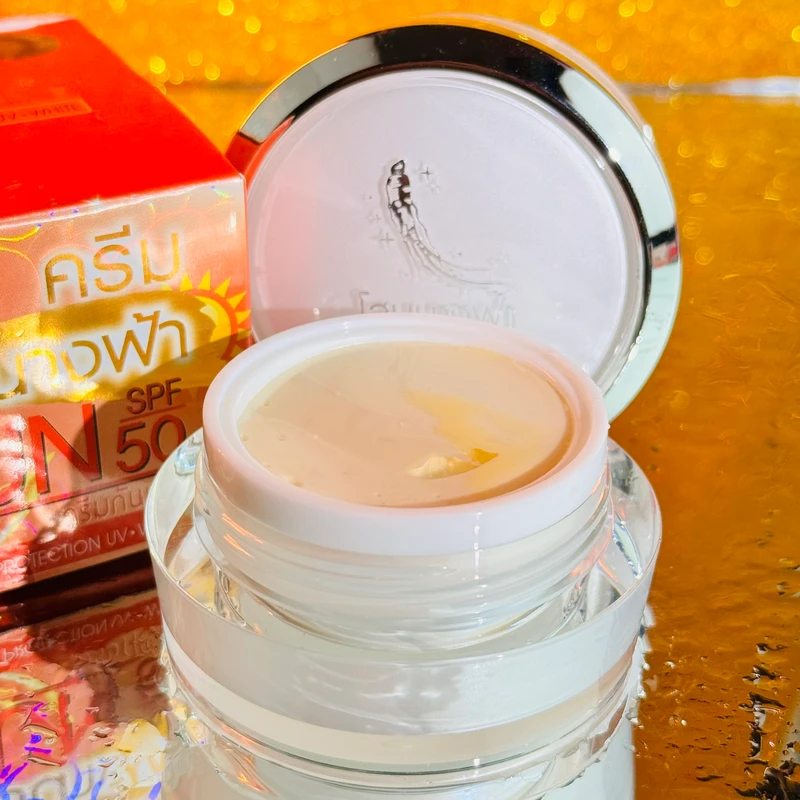 GINSENG SPEED WHITE DAY CREAM (20G) - SPF 50+ Brightening & Hydration Cream - Image 3