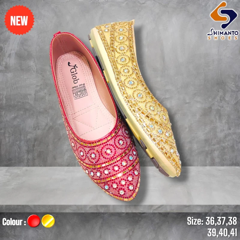 Ladies PU Flat Pumpy