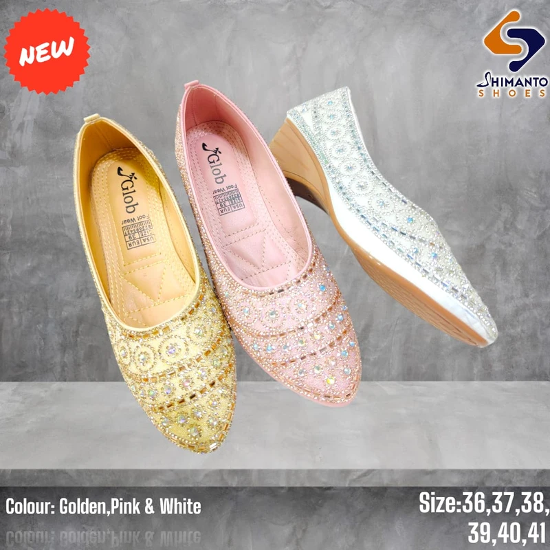 Ladies PU Flat Pumpy