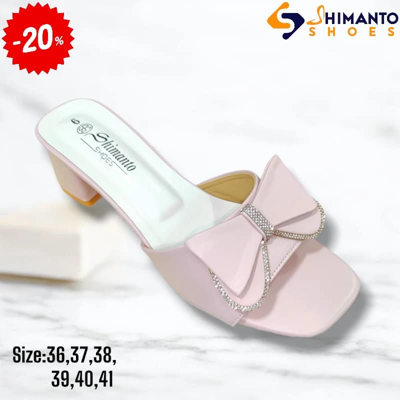 LADIES BUTTERFLY HEELED