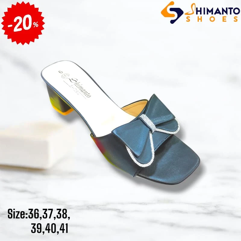 LADIES BUTTERFLY HEELED