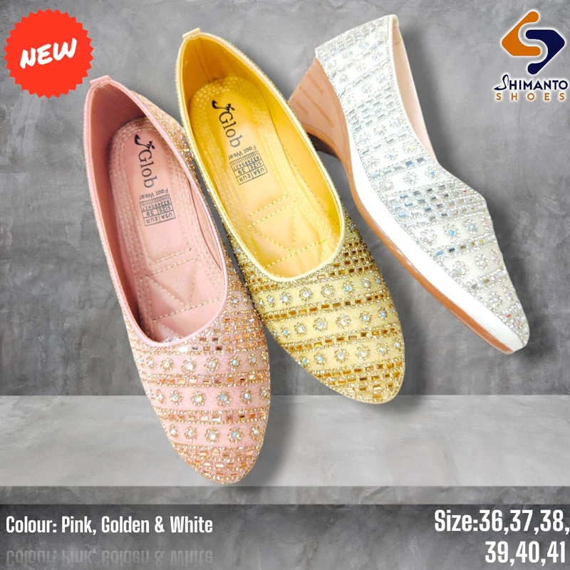 Ladies PU Flat Pumpy