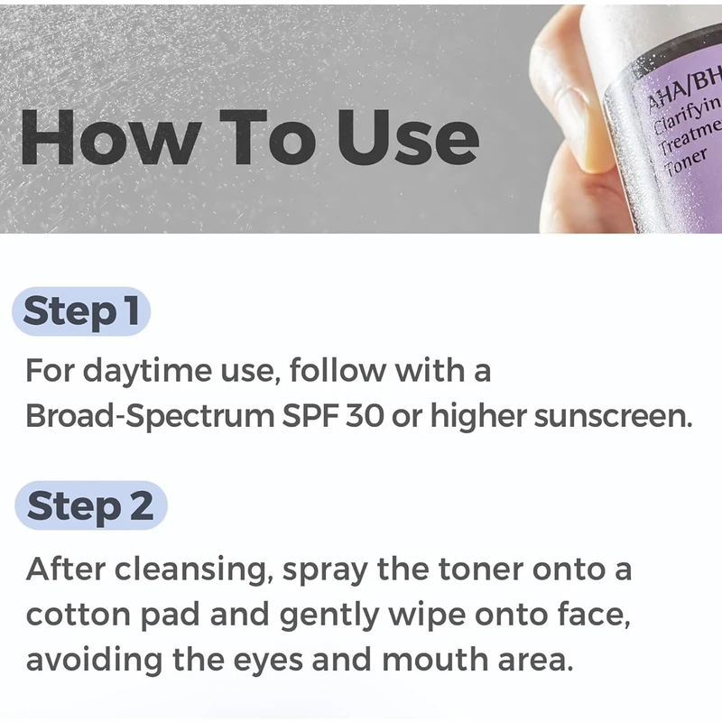 Cosrx AHA/BHA Clarifying Treatment Toner - Image 4