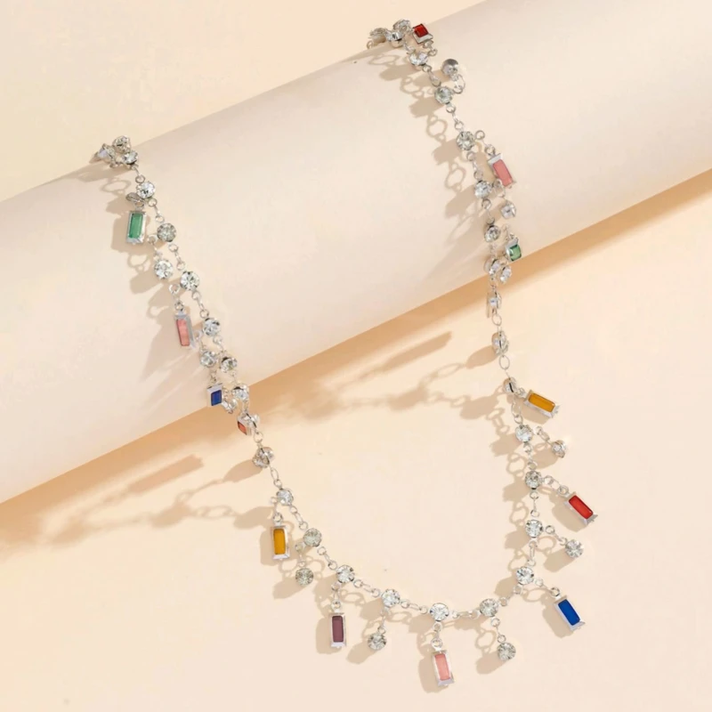 Necklace Silver Zircon