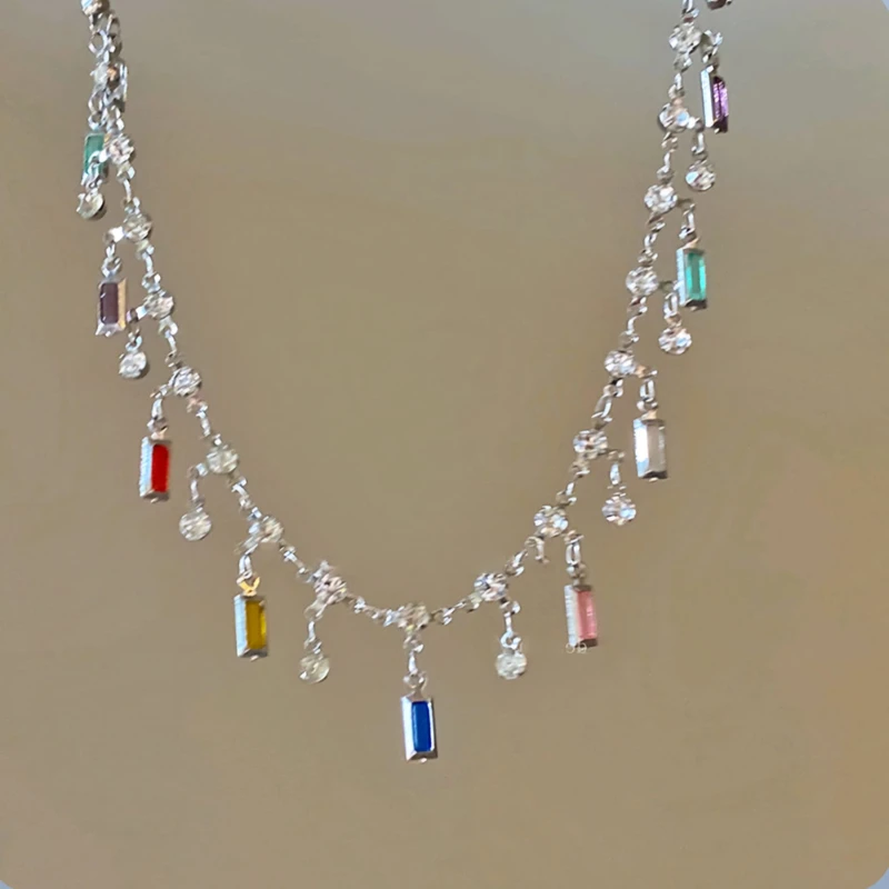 Necklace Silver Zircon - Image 3