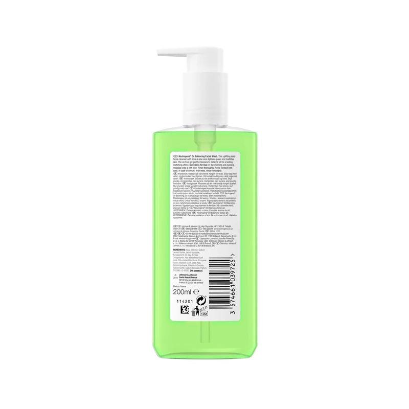 Neutrogena Oil Balancing Facial Wash - Image 3