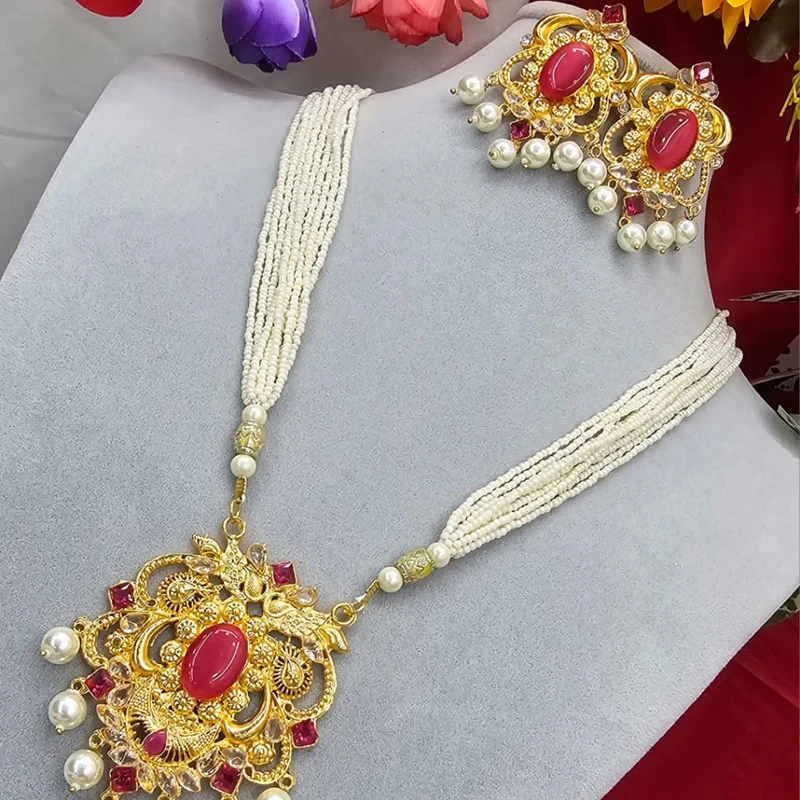 Designer Pearl & Stone Set - Image 3