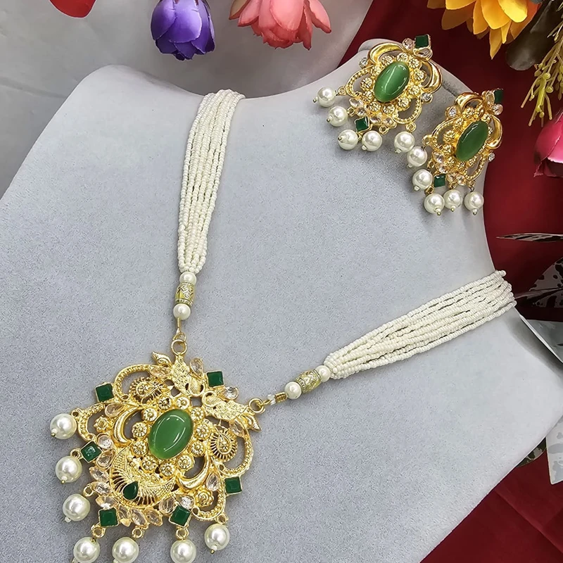 Designer Pearl & Stone Set - Image 5