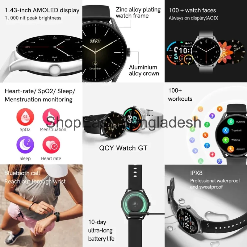 QCY GT Smart Watch - Image 4