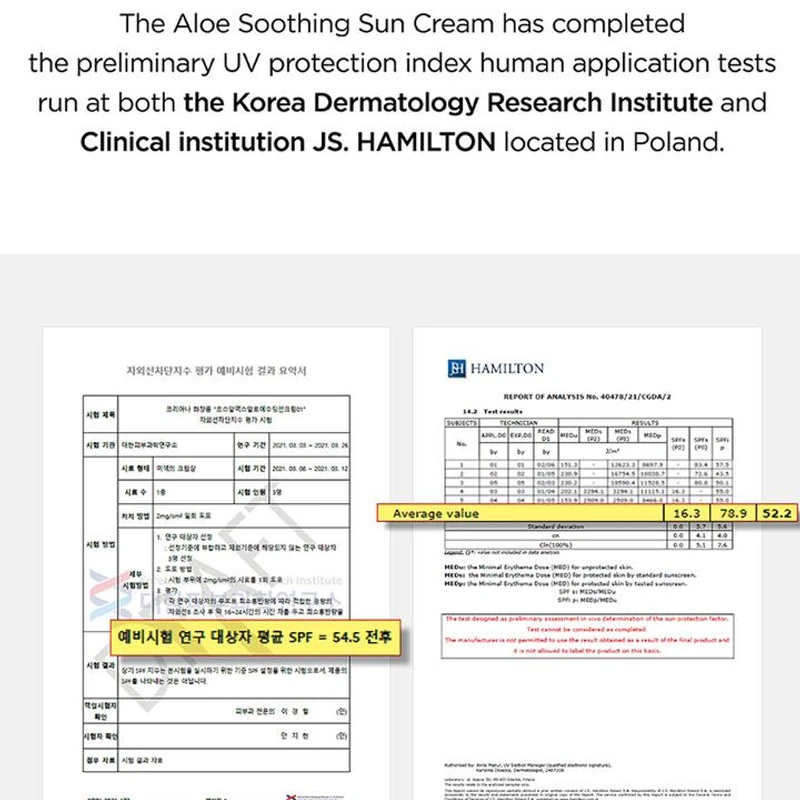 Cosrx Aloe Soothing Sun Cream SPF50+ PA+++