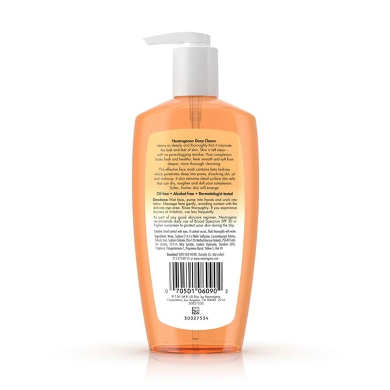 Neutrogena Deep Clean Facial Cleanser