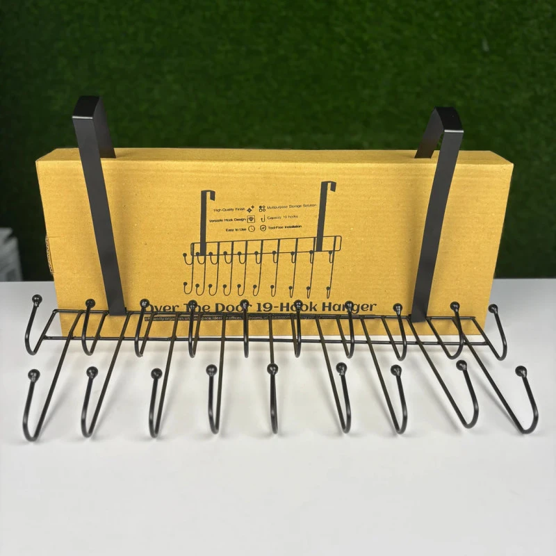 Over The Door 19-Hook Hanger