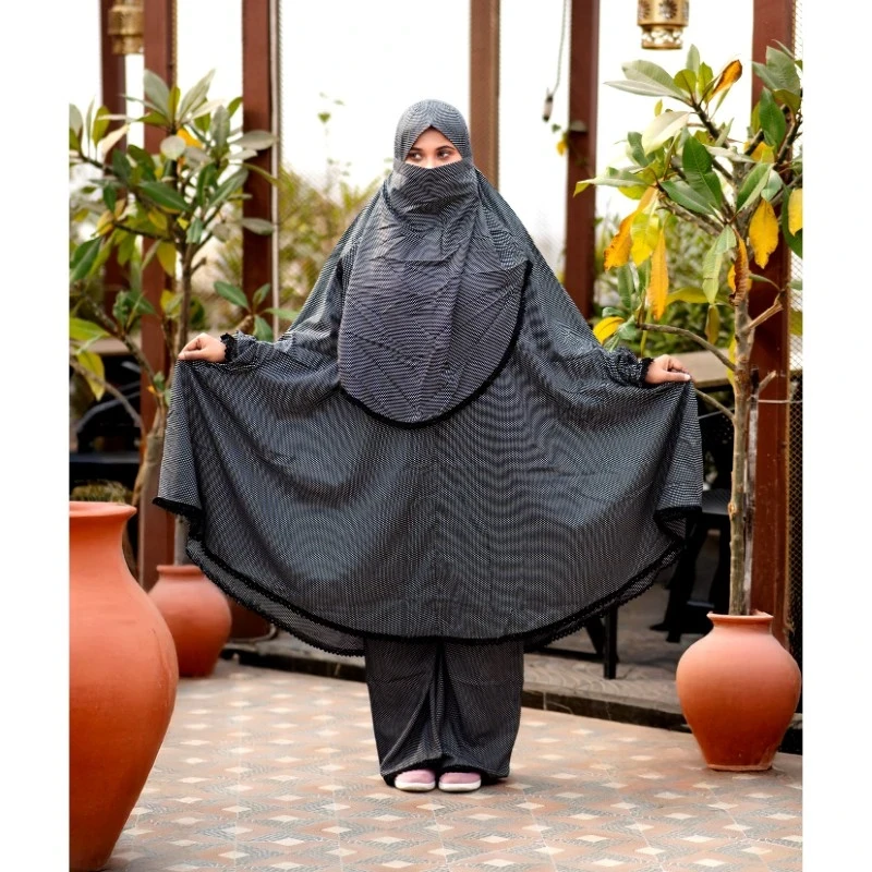Khimar With Plazo Code - 130 - Image 3