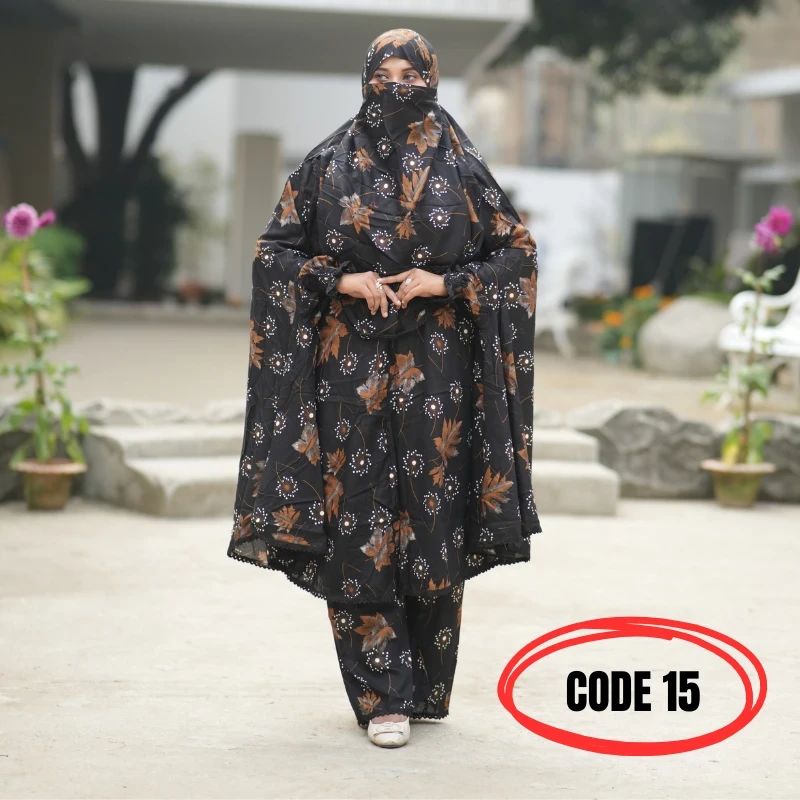 Khimar With Plazo Code - 15