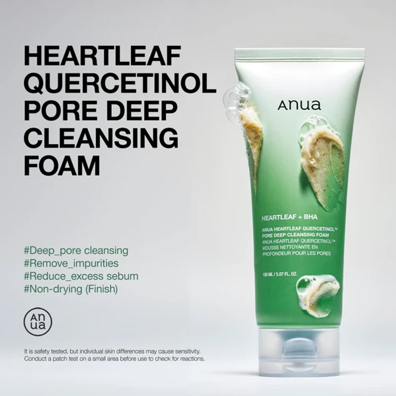 Heartleaf Quercetinol Pore Deep Cleansing Foam - Image 5