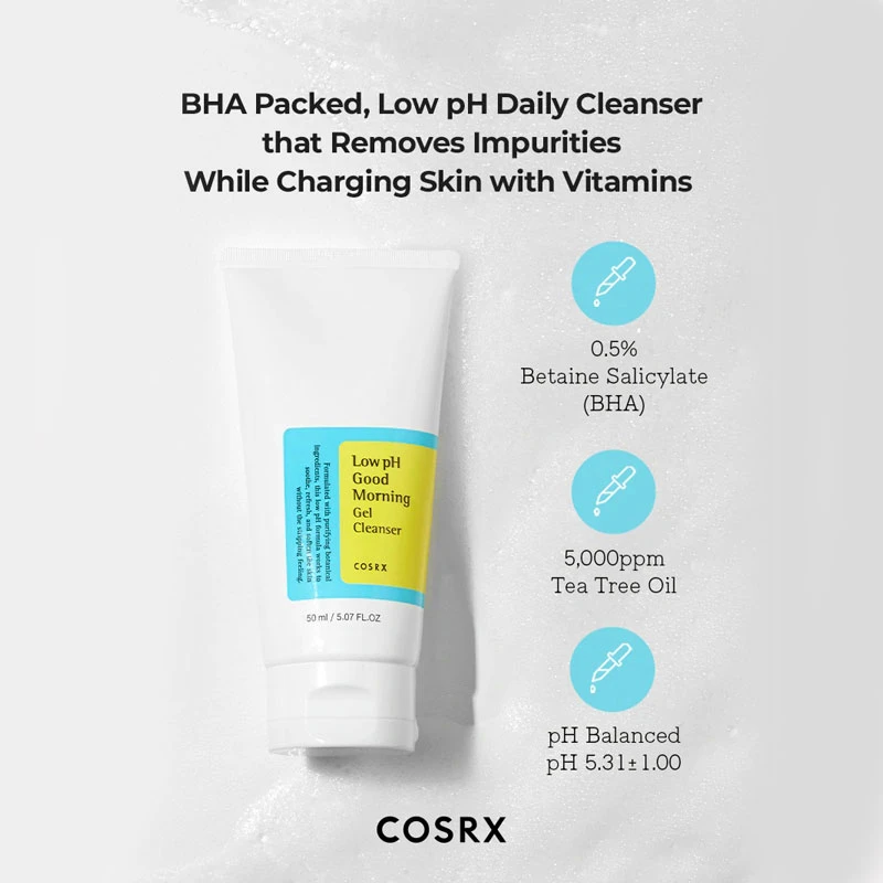 Cosrx Low Ph Good Morning Gel Cleanser