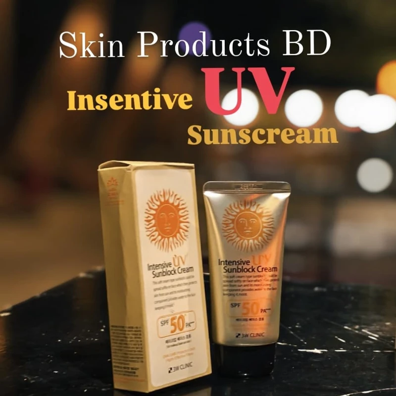 3W Clinic Intensive Uv Sun Block Cream
