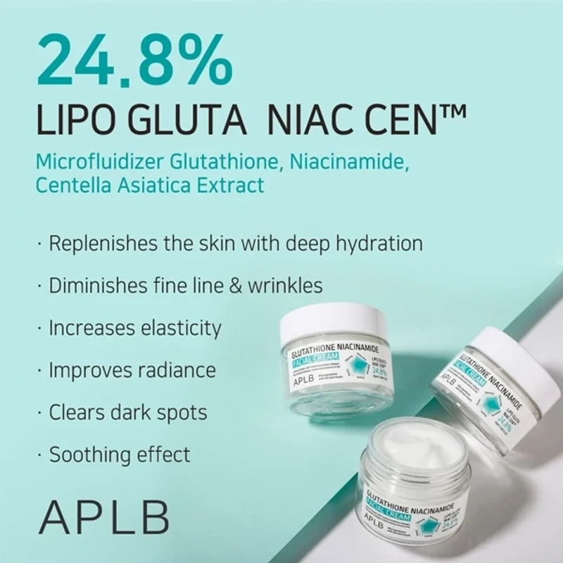 APLB Glutathione Niacinamide Facial Cream - Image 3