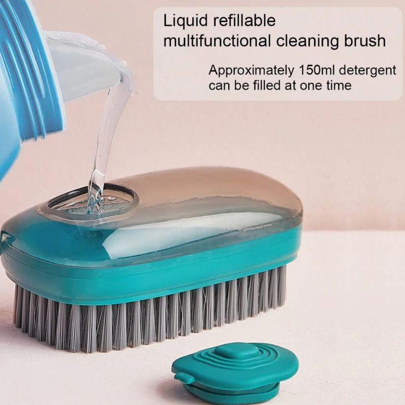 Refillable Multifunctional Cleaning Brush