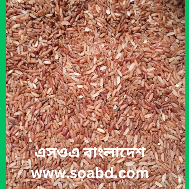 ঢেঁকি ছাটা লাল চাল - Image 6