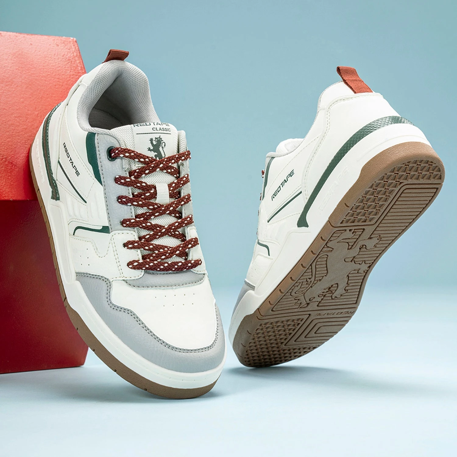 Red Tape Casual Sneaker Shoes for Men | Elegantly Rounded Front, Soothing Insole & Impact-Resistant Comfort