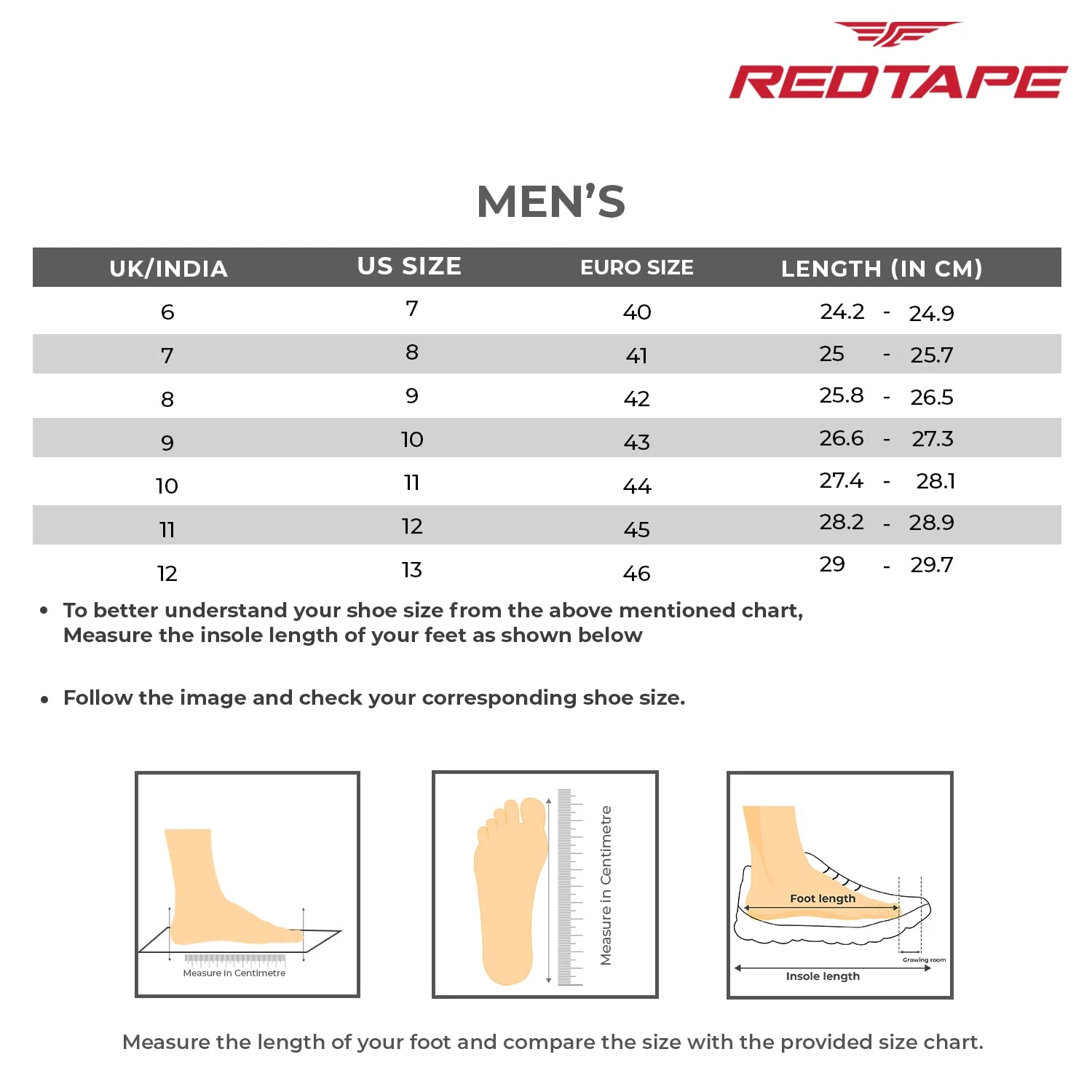 Red Tape Casual Sneaker Shoes for Men | Elegantly Rounded Front, Soothing Insole & Impact-Resistant Comfort - Image 8