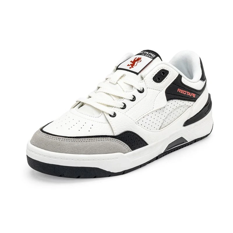 Red Tape Men’s Casual Sneakers | Cushioned Insole, Slip-Resistant, Arch & Shock Support