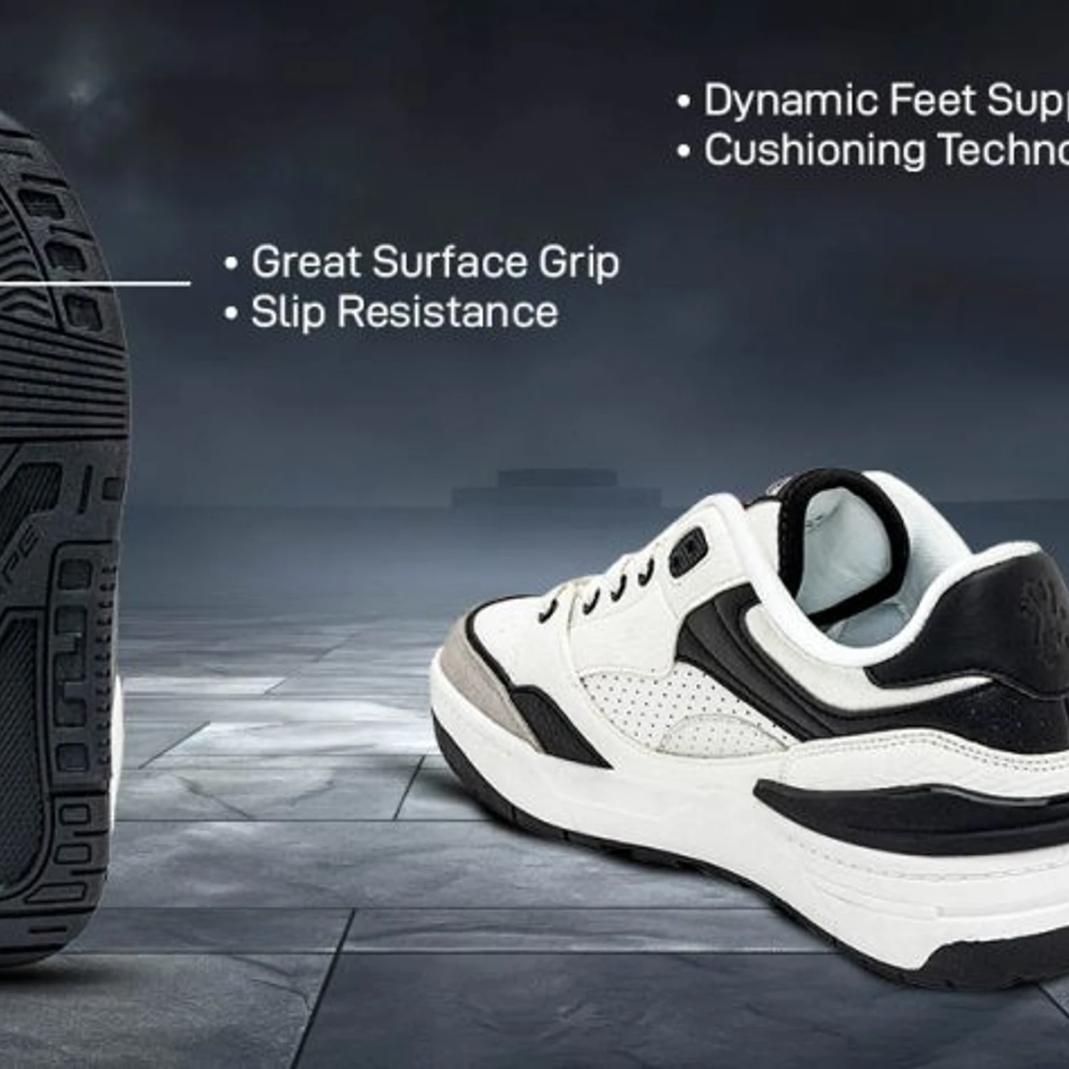 Red Tape Men’s Casual Sneakers | Cushioned Insole, Slip-Resistant, Arch & Shock Support - Image 5