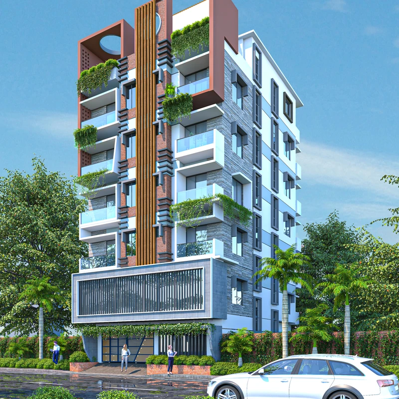 সুরম্য কুটির- ৫ম তলা - আবাসিক-ভবন - বাজেট -২ কোটি ৭৭ লক্ষ টাকা (±)